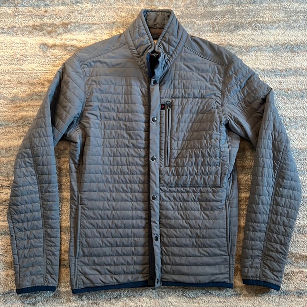 Relwen Mens Windzip Quilted Jacket
